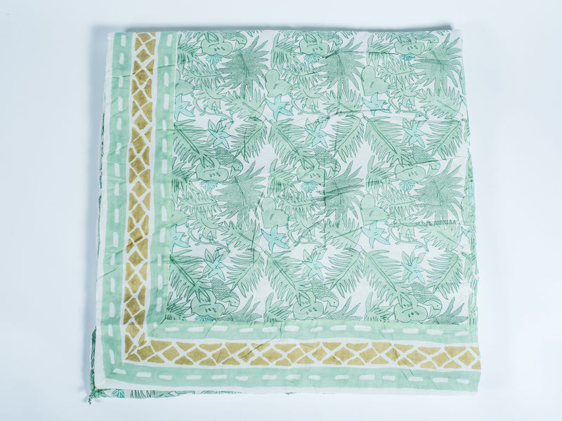Birds of Paradise Shindig Blanket in Doublemint