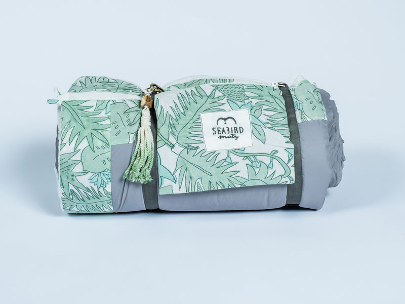 Birds of Paradise Shindig Blanket in Doublemint